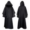 Men's And Women's Halloween Costumes Grim Cloak Hooded Capes Jacket Long Coat