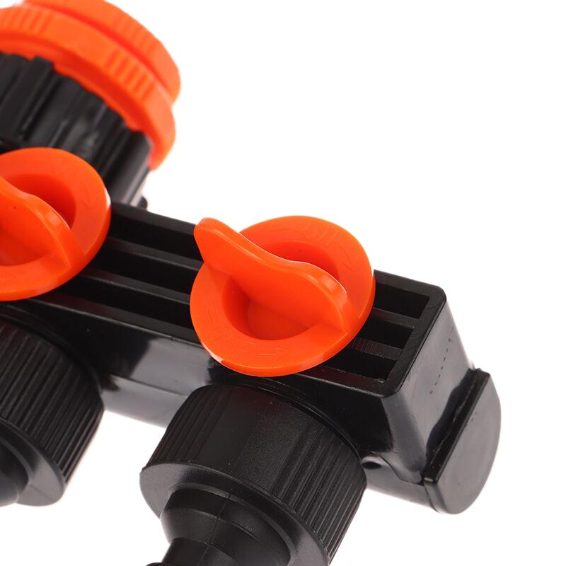 Ventilverteiler 1/2 Zoll 3/4 Zoll 1 Zoll Bewässerungsanschlussverteiler 1- bis 4-Wege-Schlauchverteiler für Wasserleitungsschlauchhahnanschlüsse