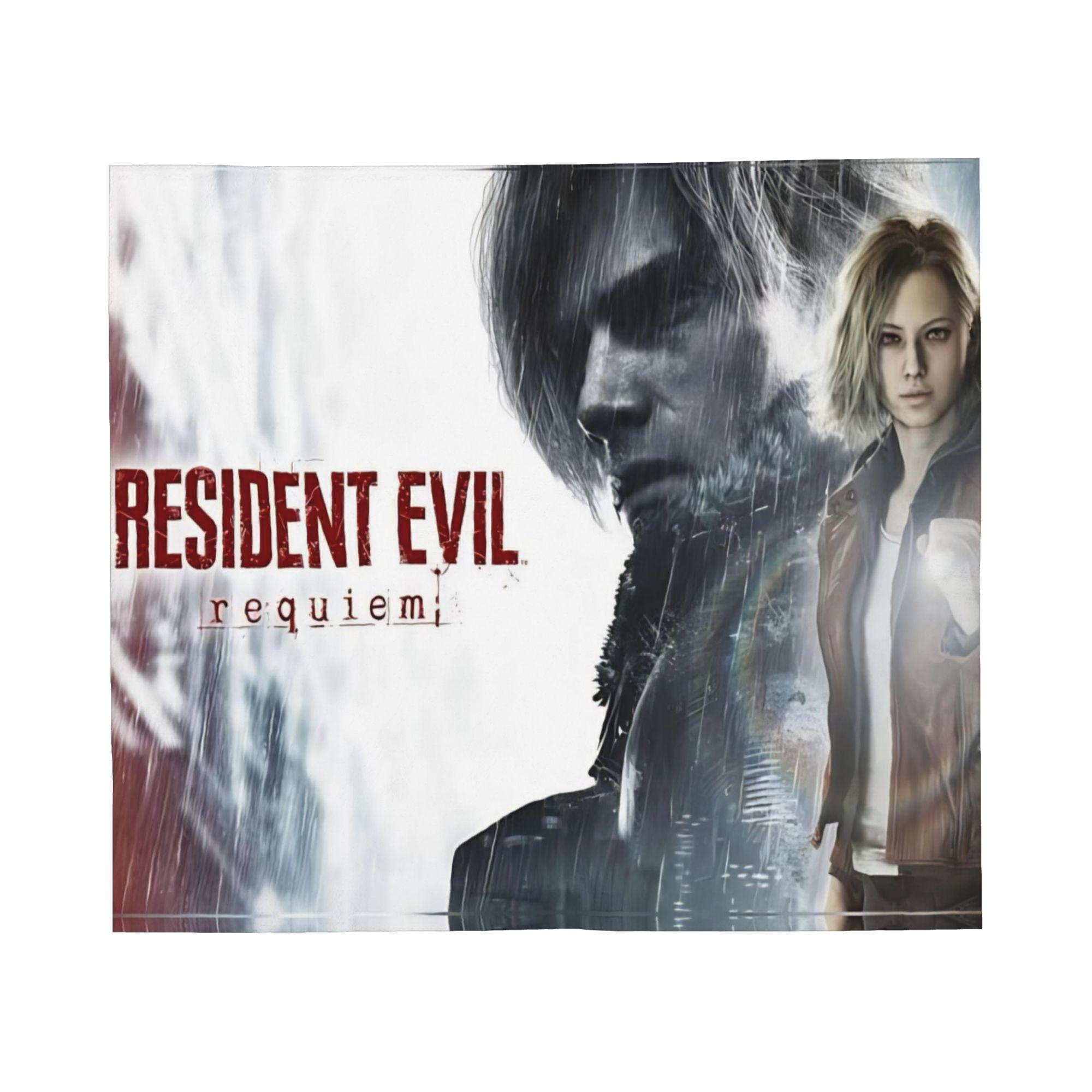 

GUOYU Blanket Super Soft Residents Evils 9 Requiem Throw Blanket Premium Flannel Fleece Kennedy Blanket Warm Plush Blankets All Season Use 75x100cm (30x40inch)