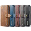 2 in 1 Detachable Cards Solt Wallet Leather Book Case For iPhone 16 Pro Max 15 Plus 13 12 11 Book Flip Bag Pocket Magnetic Cover