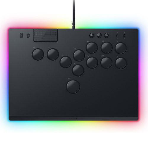 [Official PlayStation Licensed Product] Razer Kitsune PS5 & PC Thin Leverless Arcade Controller High Precision & Highly Responsive Linear Thin Optical