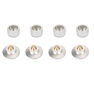 4 stücke Lautsprecher Isolation Füße Professionelle Dämpfung HiFi Lautsprecher Isolation Spikes für