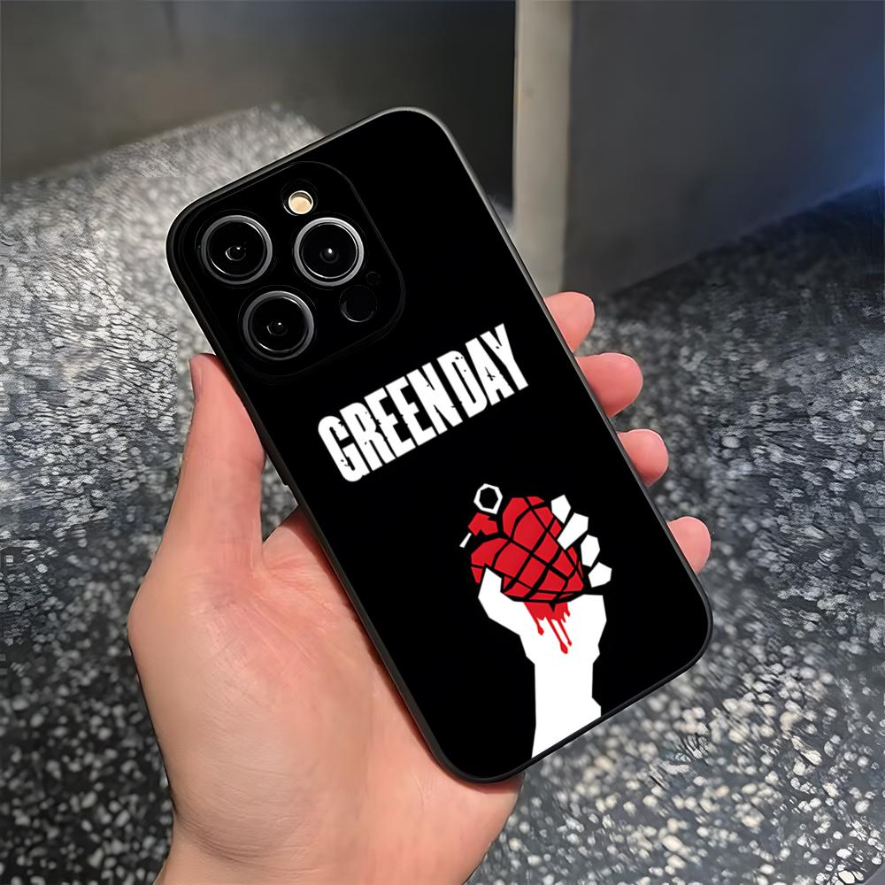 Green Day Phone Case For 17 Pro Max Iphone 14 16 Pro Max 12 15 Plus 13 Pro 11 Xr X Xs 8 7 Plus Back Cover