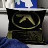 Aphex Twin DJ Pillow Cover Sofa Cushion Cover Home Room Decoration Children Gift