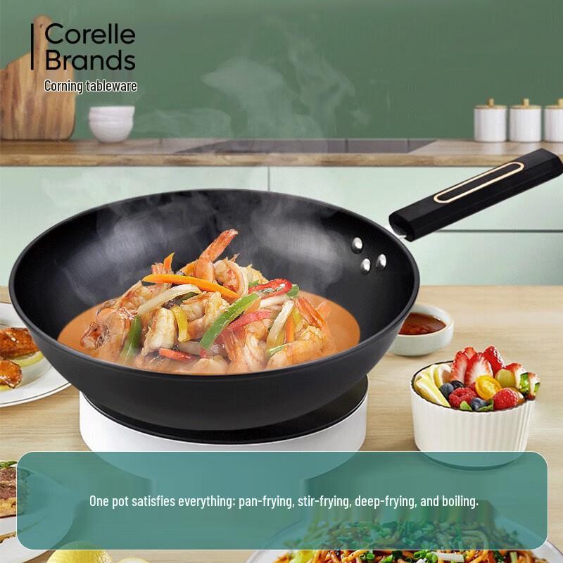 EKCO Chef Star Cast Iron Wok