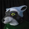 Bear Latex Mask Animal Head Cover Halloween Costume Party Bar Performance Prop