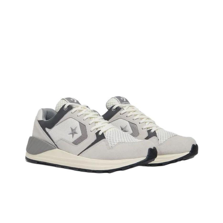 Converse Wave Trainer Quasi Grigio Bianco Vintage Sneakers Unisex A12837C