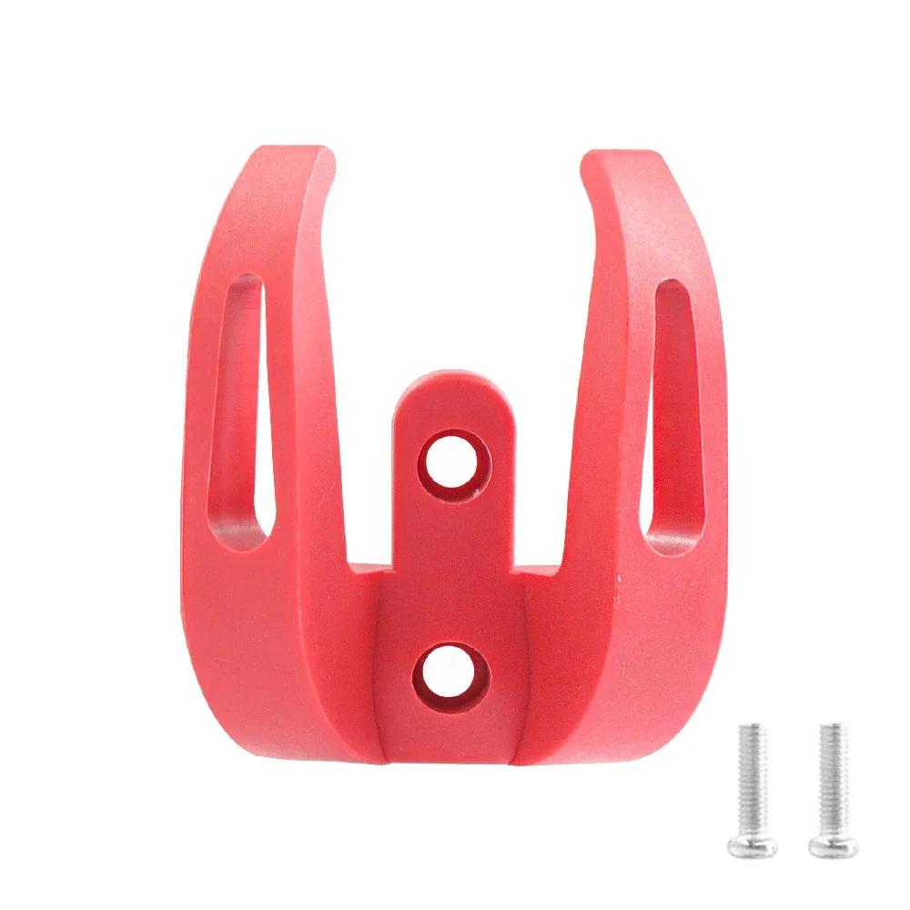 Electric Scooter Front Hook for Electric Scooter Storage Tools, Load-bearing Nylon Double Hook, Scooter Accessories