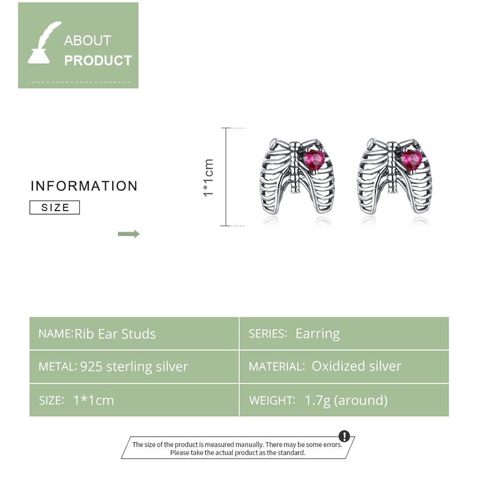 WOSTU 925 Sterling Silver Earrings for Women Shine Zircon Geometric Hypoallergenic Silver Earrings