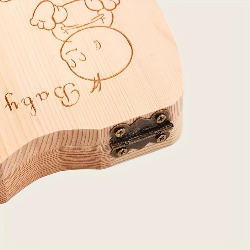 Holzzahnaufbewahrungsbox, Zahnholzbox, Zahnextraktor, Nabelschnur-Milchzahnbox, Fötushaar-Nabelschnur-Zahnextraktorbox,