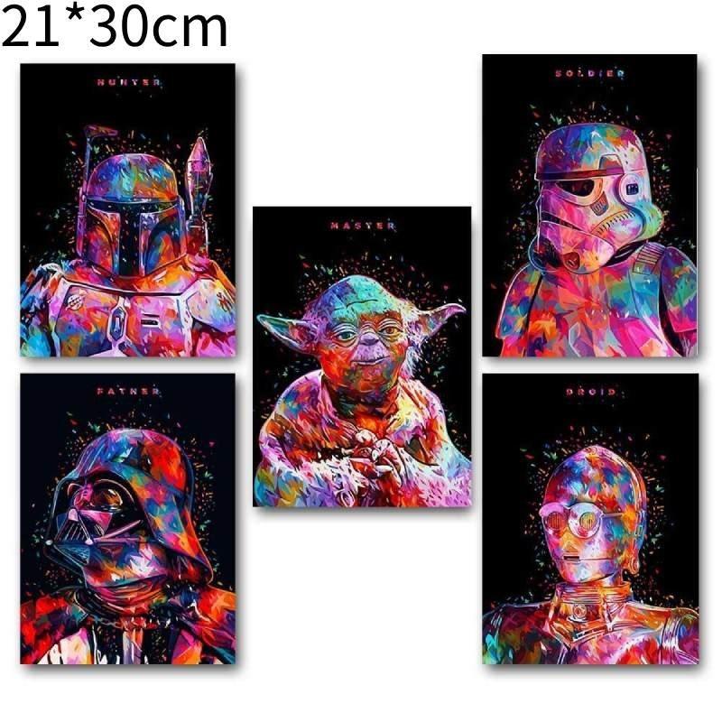 High-resolution Anime Poster Pp Back Adhesive Premium Modern Wall Hanging