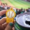 Outdoor Party Accessory Baseball Shaped Bottle Opener for Cans Bottles, Portable Keychain Can Tab Nails Tool Manicure Protection & Easy Opening, Gifts
