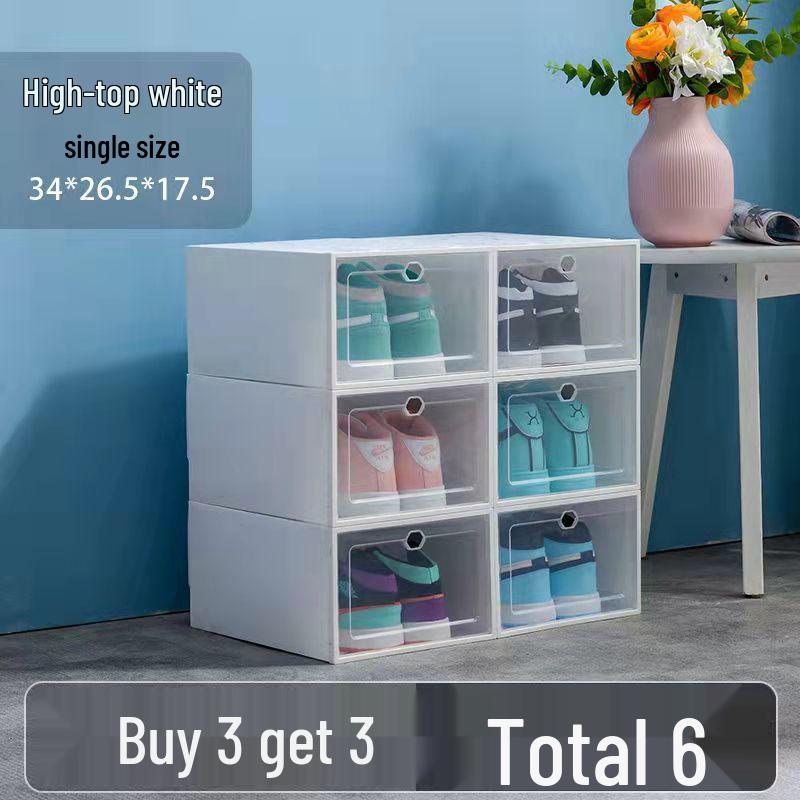 

Складная прозрачная коробка для обуви - Компактное, пыле- и влагозащищенное решение для хранения Default