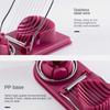 Multifunctional Egg Cutter 2-In-1 Stainless Steel Wire Pull Egg Cutter for Hanging High-Quality Kitchen Accessory Tools