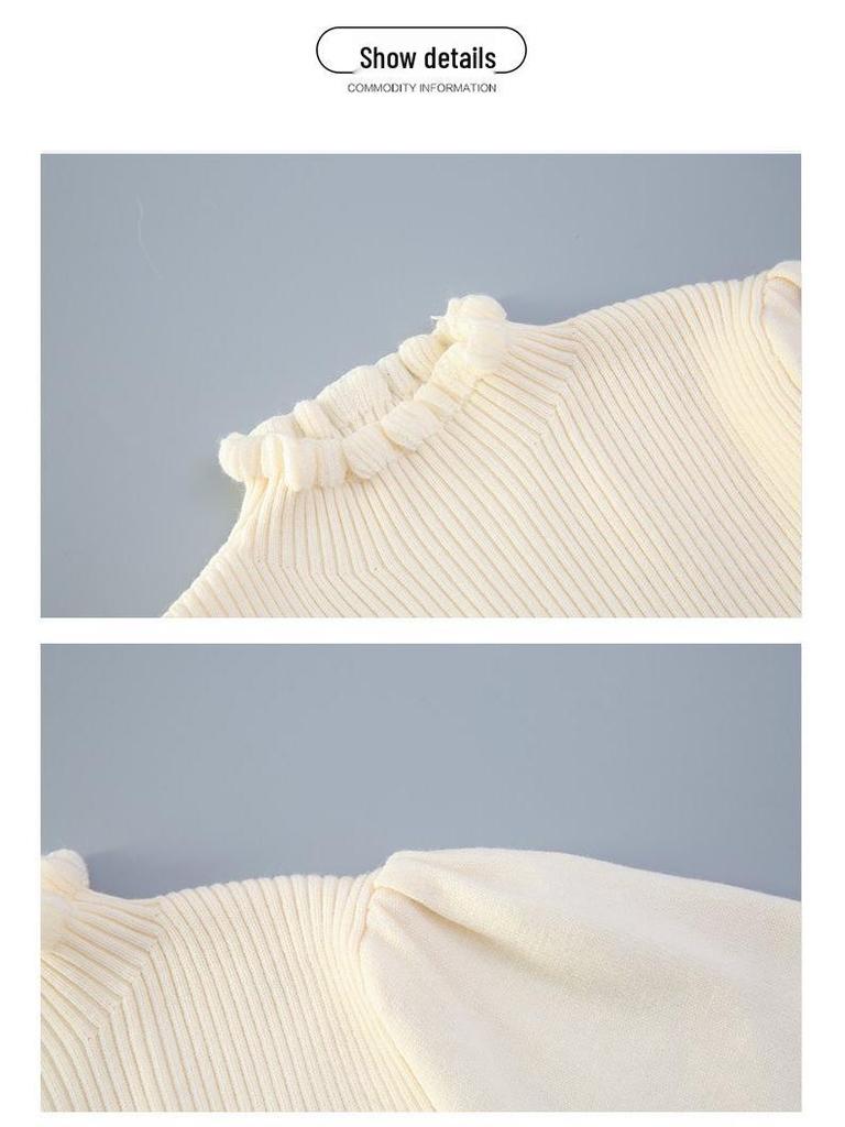 Girls' New Year's Princess Suspender Dress Set - Autumn/Winter