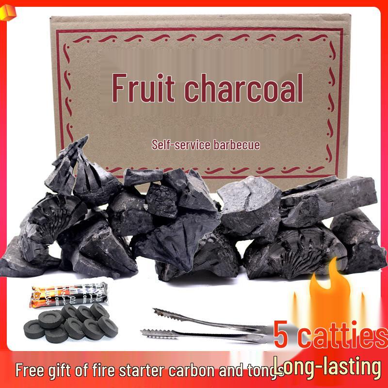 ZISIZ Fruitwood Smokeless Charcoal for BBQ & Heating