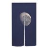 Japanese Style Noren Door Curtains Moon Starry Sky Crane Floral Pattern Polyester Doorway Kitchen Entrance Half Curtain For Window Made Of