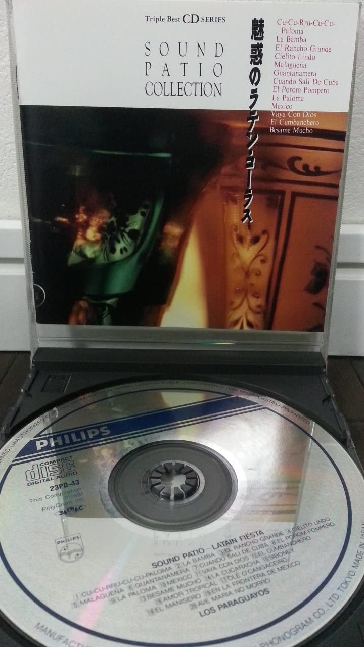 

CD LOS PARAGAYOS - Fascinating Latin Chorus Japan Music Others Used