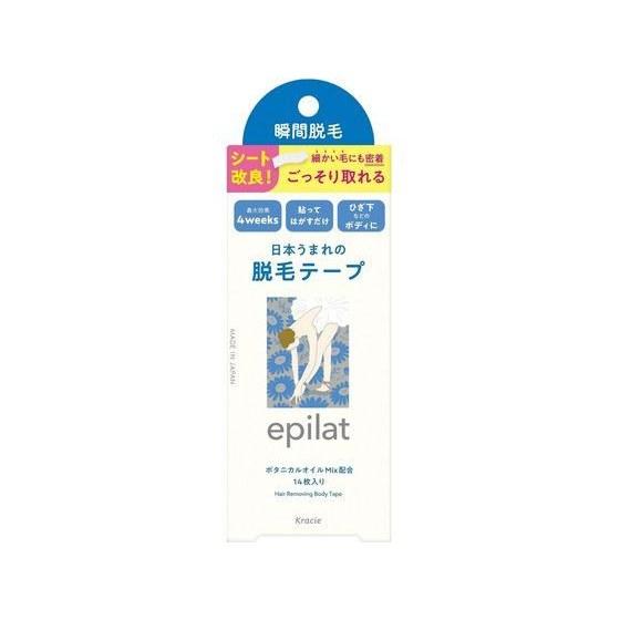 Kracie Home Products Epilat Hair Removal Tape 14 Sheets Etiquette Care Skin