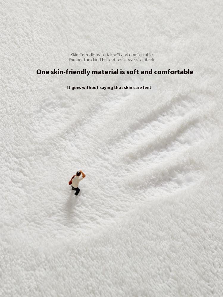 VIKAMA Cartoonish Cute Cat Bedroom Carpet, Living Room Sofa Cushion, Soft and Fluffy Long Strip Bedside Blanket, Home Decoration