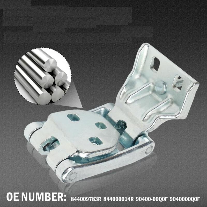 High Load Capacity Tailgate Hinge 844000014R 844009783R Corrosion Resistant Coating Long Lasting Performances for Vehicle