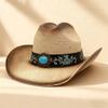 Tribal Ethnic Style Earrings, Hat Circumference, Western Cowboy Hat, Bull Head Decoration, Top Hat, Straw Hat, Hat Belt, Accessories.