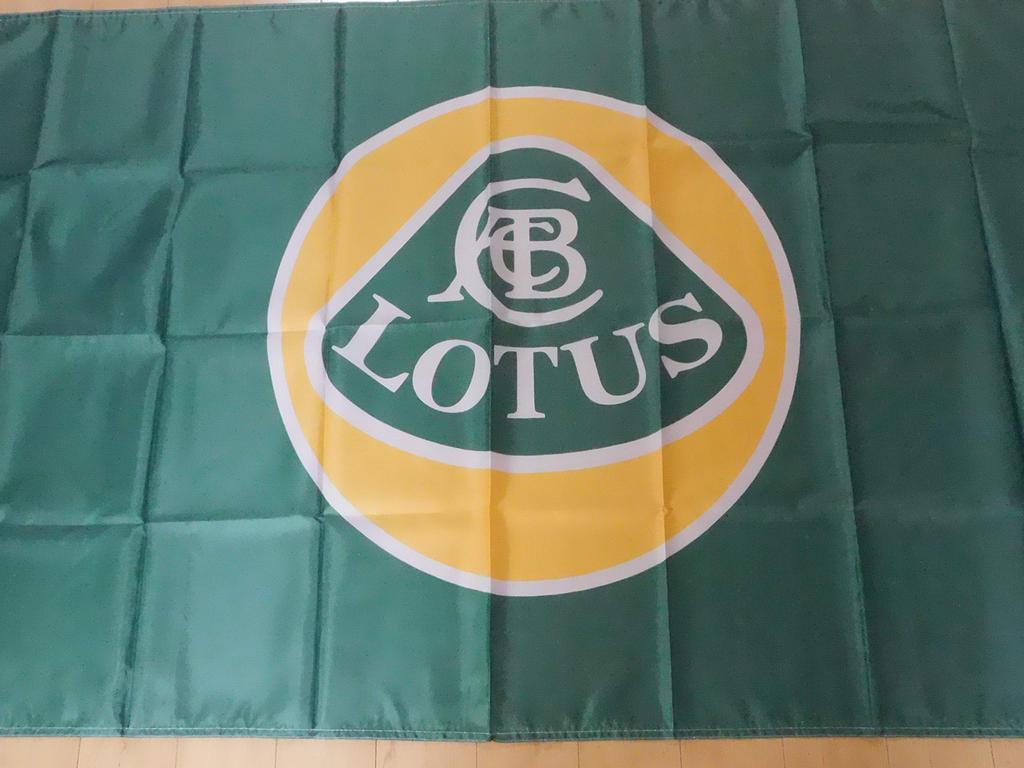 Lotus Logo 2" Extra Large Flag, Flag Banner, Approximately 59.1 X 35.4 Inches (150