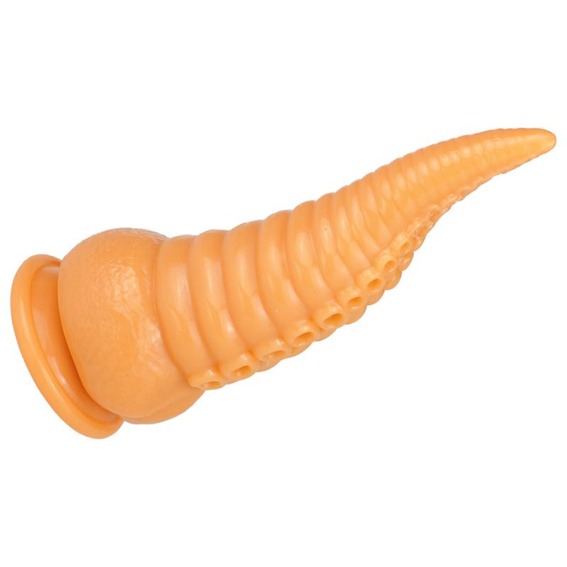 Octopus Tentacle Anal Plug Oversized Transparent Crystal Simulation Dildo Female Masturbator