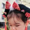 Girl Flower Tassel Hair Hoop Cosplay Princess Headwear Chinese Ancient Hairband