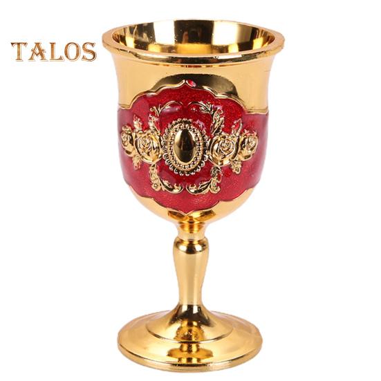 

Мини-чашка для вина, прочный противоизносный цинковый сплав, уникальный элегантный бокал для вина в стиле ретро для фотографии