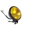 Universal Motorcycle Headlight Round with Holder Electroplate Vintage for Honda Hayabusa Suzuki Harley Yamaha Dirt Bike