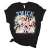 Cute Girl Group Inspired Unisex Graphic Tshirt Music Fan Casual Oversized Tee Sweet Style Top For Her Daily Streetwea