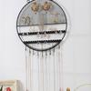 Metal Earring Storage Holder Suitable for Earrings Necklaces with Hanging Hooks