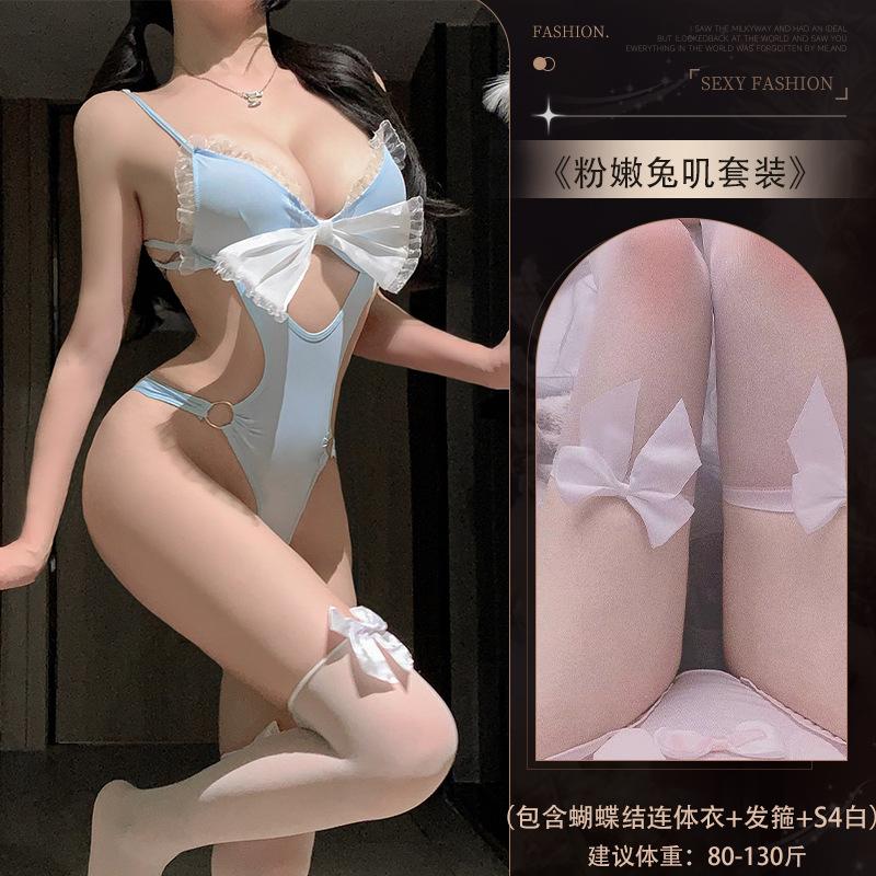 Sexy lingerie sexy pure lust bunny uniform seduction lace sweet free passion qqny woman