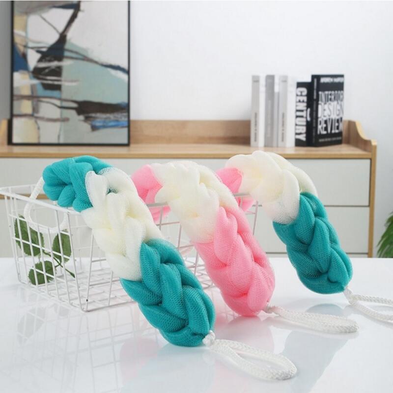 Long Twisted Shower Towel Bubbler Towel Shower Ball [WB10656]