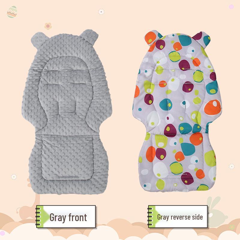 Pernă de Scaun din Bumbac Îngroșat pentru Cărucior de Bebeluș și Scaun Înalt – Potrivire Universală pentru Toate Sezoanele