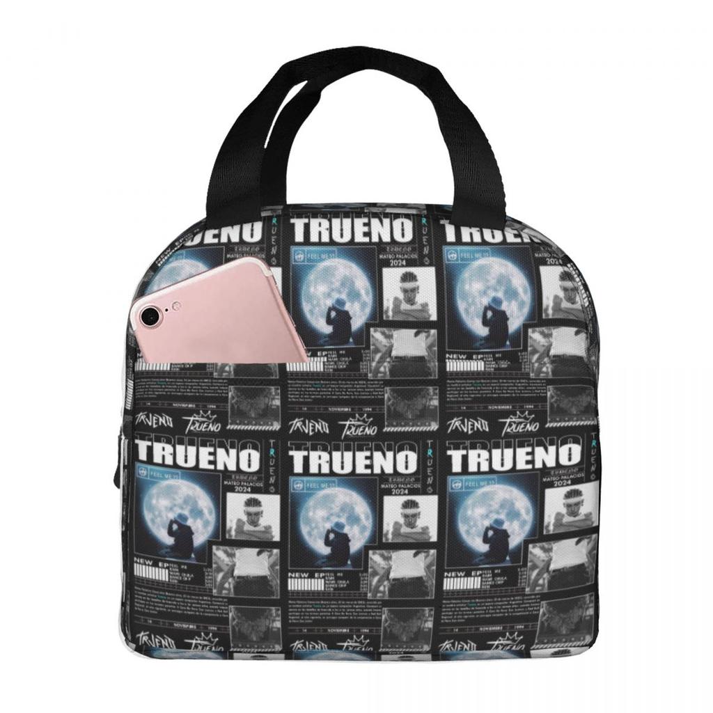 Funny Trueno Hip Hop Rapper Insulated Lunch Bag for Women Office Cooler Thermal Food Box Tote Portable Lunch Boxes Container