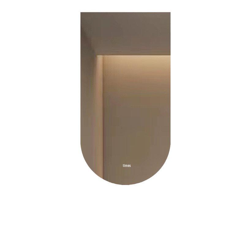 Arched LED Wall-Mounted Smart Bathroom Mirror with Lights