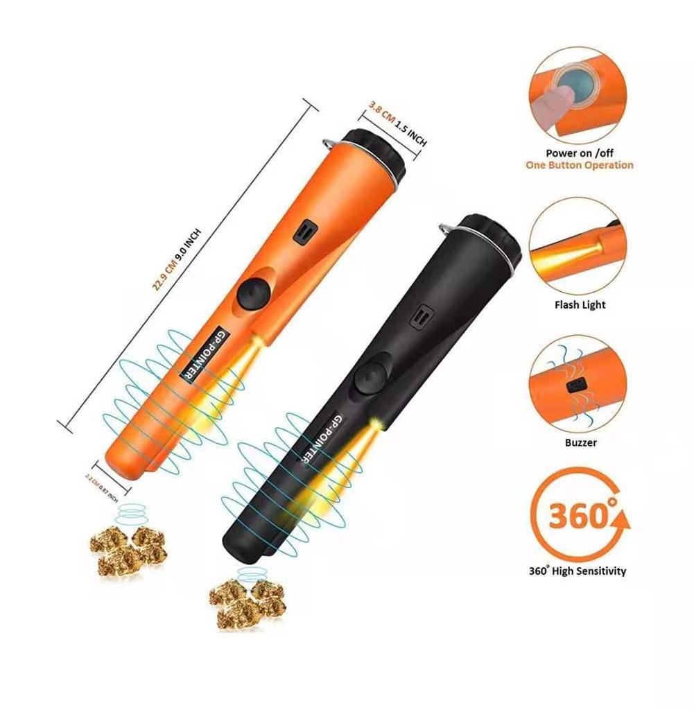 GP-Pointer Handheld Metal Detector for Treasure Hunting and Security Checks