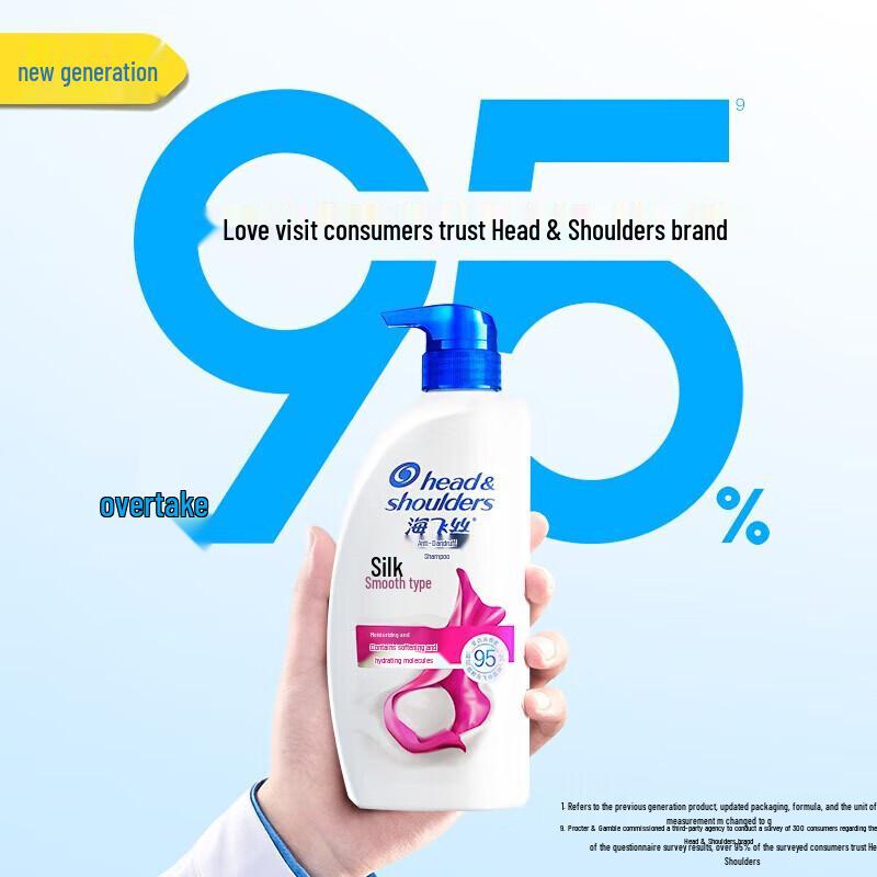 Head & Shoulders Silky Smooth Anti-Dandruff Shampoo