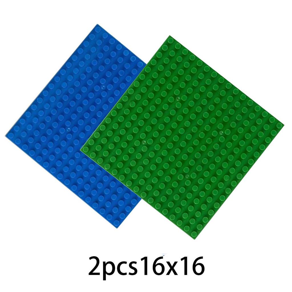 2pcs16x16 Block Base Plate Compatible with Mainstream Brands Play CHILDREN'S Creativity Toy Base Accessories