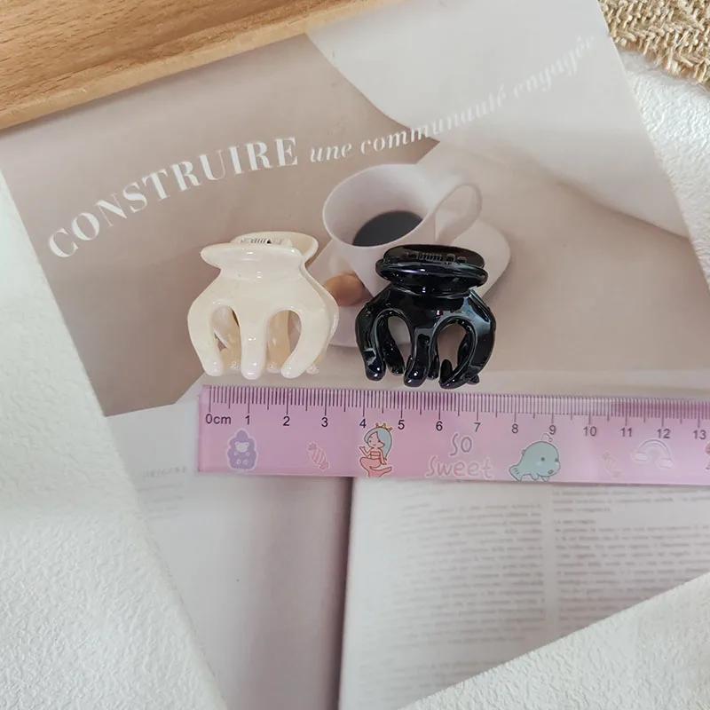 2 Stück Koreanisch Niedlich Süßigkeiten Bunt Haarnadel Haarspangen Klemmen Griffe für Mädchen Frauen Kinder Kind Haar Party Accessoires Krabbe Stirnband