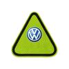 opq1 For VW Golf 8 7 5 6 Passat Polo GTI Tiguan R32 MK4 Rline Car Body Safety Warning Mark Reflective Stickers Auto Styling 1pc/2pcs