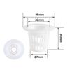 6 Packages Of Hydroponic Plant Planting Basket Pe Vegetable Plastic Planting Basket Top Inner Diameter 3.2Cm/ Height 3.5Cm