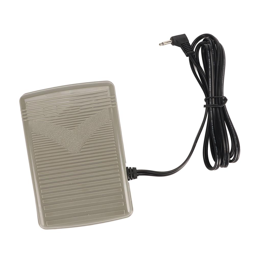 Foot Control Pedal Anti Slip Ergonomic Stable Sturdy Plastic Foot Speed Control Pedal with Cord for