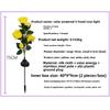 3/5 Heads LED Simulated Solar Lights Waterproof 5 Colors Outdoor Decorative Solar Light Garden Solar Lights