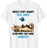 Angels Don't Always Have Wings Sometimes Cat Butterfly T-Shirt