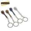 Mini Movable Wrench Zinc Alloy Keychain - Creative Car Pendant Gift
