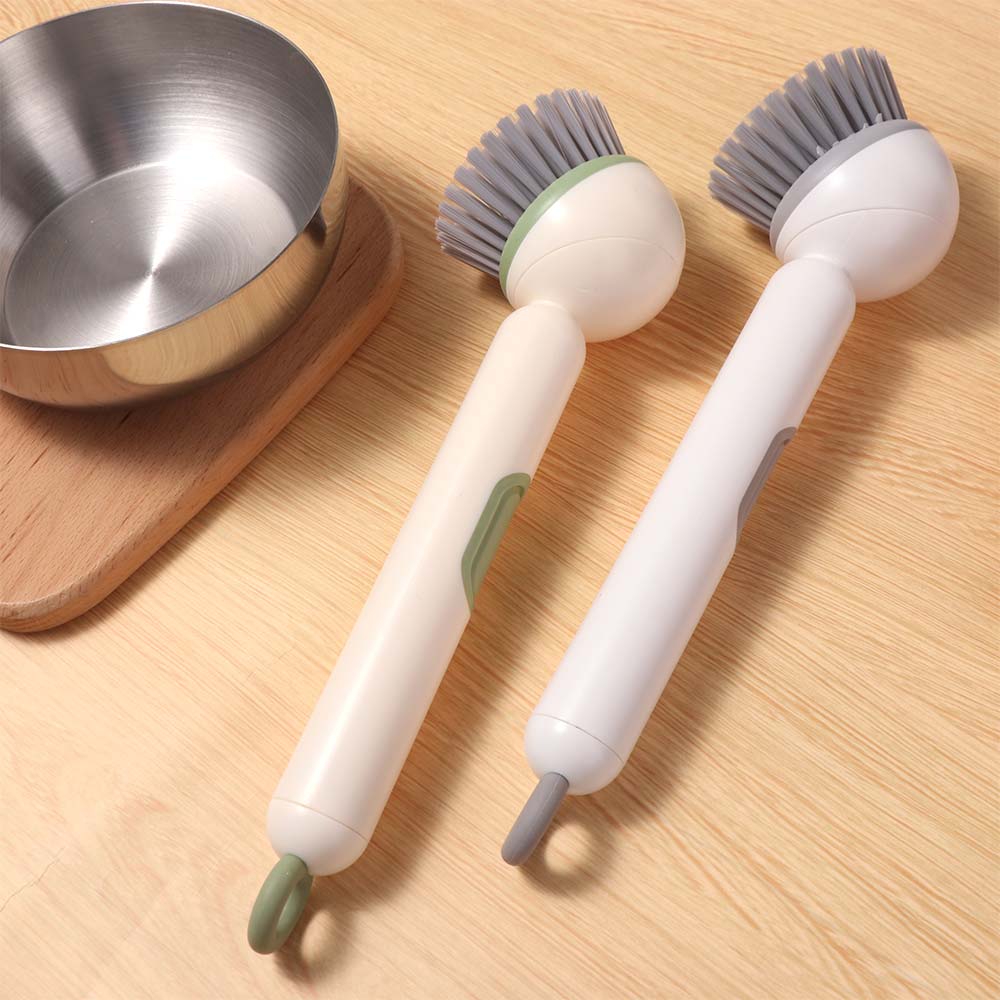 Hanging Kitchen Utensil Brush Rotatable Pot Scrubber Cleaning Tool Dish Brush Kitchen