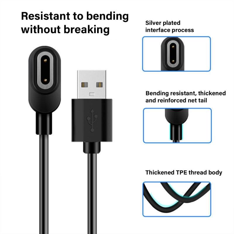 Smartwatch USB-Ladegerät Netzteilkabel Geeignet für Z6A/Z6S/Z6Pro/Z7/Z7A/Z7S/Z8A Magnetisches Schnellladekabel Schnell